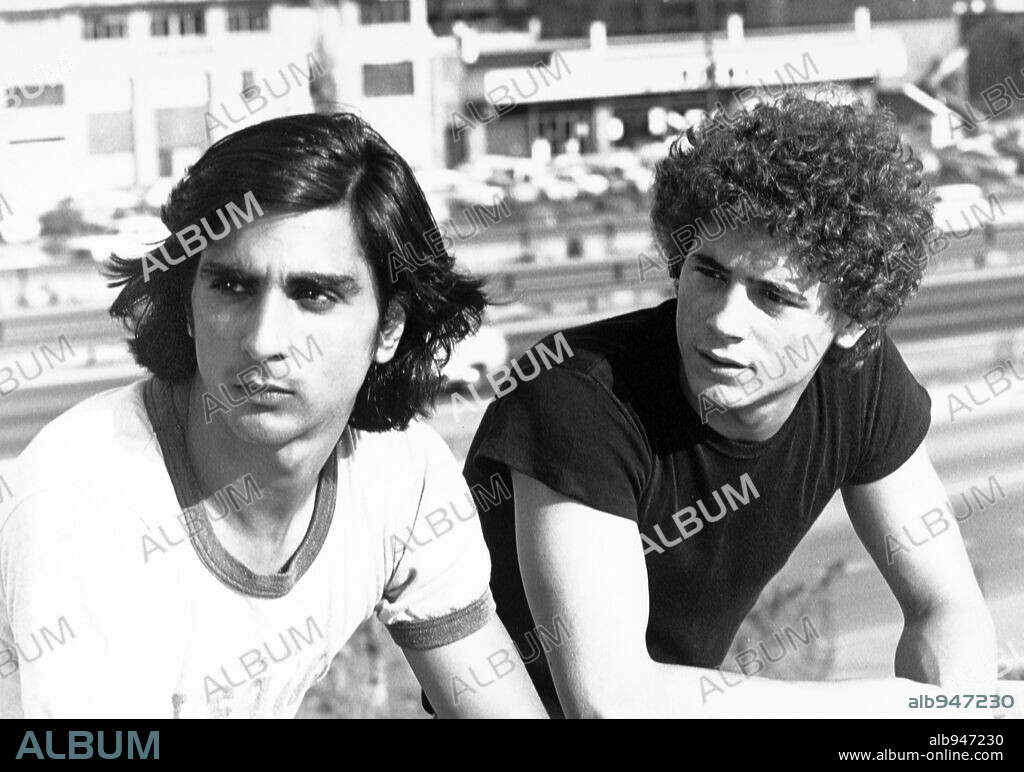 ANTONIO FLORES and JOSE LUIS MANZANO in COLEGAS, 1982, directed by ELOY DE LA IGLESIA.