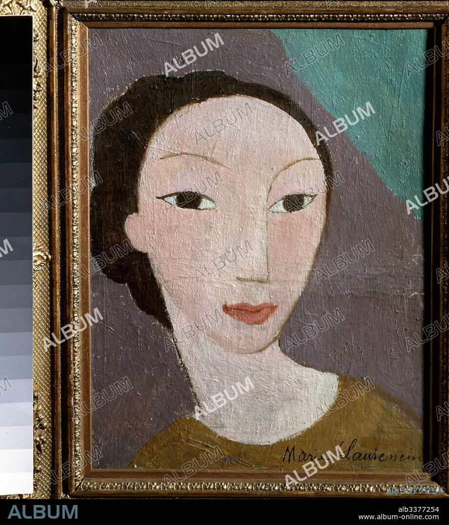 MARIE LAURENCIN. A woman's head.