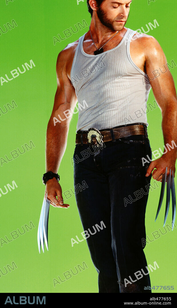 HUGH JACKMAN in X2, 2003, directed by BRYAN SINGER. Copyright 20TH CENTURY FOX.