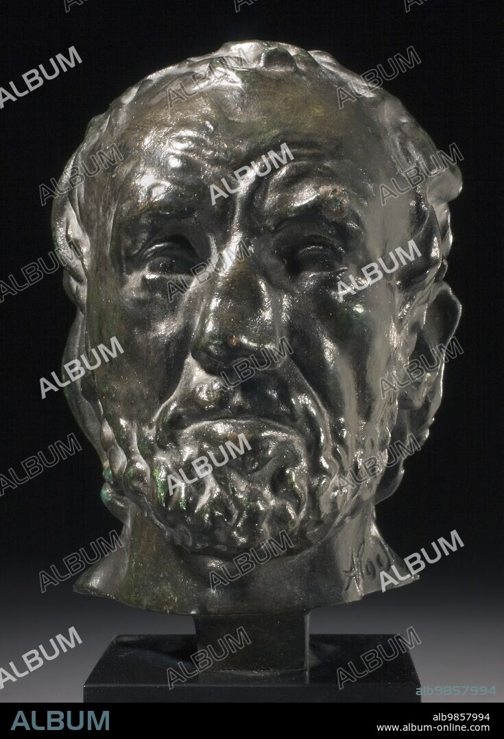 AUGUSTE RODIN. Man with the Broken Nose, Date of cast unknown (after 1917).