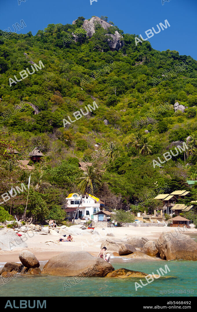 Ko Tao or Turtle Island, located in the midst of the Gulf of Thailand, was named by early settlers for the islands hump-backed, turtle-like shape, though it is also a significant breeding ground for both Hawksbill and Green Turtles. The economy of the island, which was once uninhabited except for transient fishermen, now revolves almost exclusively around tourism and scuba diving. The rapid development of tourism in recent years has had a negative impact on turtle breeding, but since 2004 the Royal Thai Navy in conjunction with a cooperative of local dive centers has sponsored the reintroduction of hundreds of juvenile turtles to Ko Taos ecosystem. The island is about 21 sq km (8 sq miles) in area, and the main settlement, on the western side of the island, is Ban Mae Hat. Most of the island is rugged, with dense forest inland, quiet coves along the relatively difficult-to-reach east coast, and a fine sweep of sandy beach along the western shore.