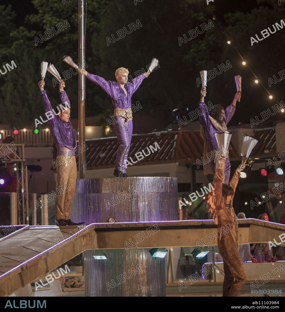ALBERT BARO, Alejandro Speitzer and IVAN PELLICER in DISCO IBIZA LOCOMÍA, 2024, directed by KIKE MAILLO. Copyright Nadie es perfecto/La Chica de la Curva/SDB Films/Atresmedia Televisión/Netflix/TV3.
