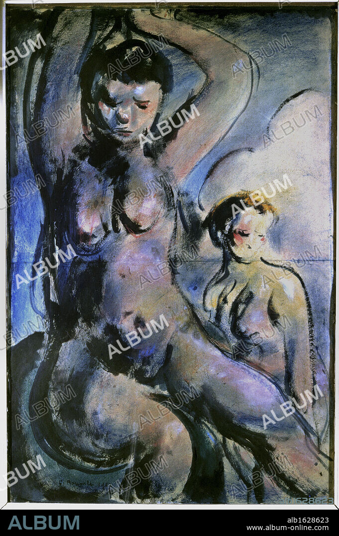 The Bathers by Georges Rouault, 1907, 1871-1958, Private Collection.