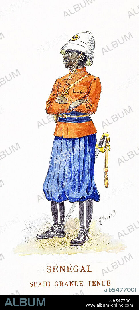 Spahis were light cavalry regiments of the French army recruited primarily from the indigenous populations of Algeria, Tunisia and Morocco. The modern French Army retains one regiment of Spahis as an armoured unit, with personnel now recruited in mainland France. Senegal also maintains a spahi regiment as a presidential escort, the Red Guard.