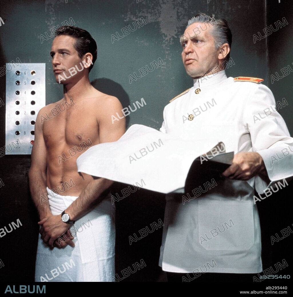 PAUL NEWMAN en EL PREMIO, 1963 (THE PRIZE), dirigida por MARK ROBSON. Copyright M.G.M.