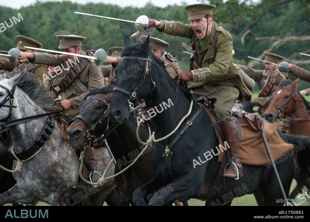 BENEDICT CUMBERBATCH in WAR HORSE, 2011, directed by STEVEN SPIELBERG. Copyright TOUCHSTONE PICTURES / APPLEBY, DAVID.
