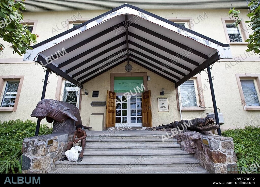 Natural History Museum on Independence Avenue, capital of Victoria, Mahe Island, Seychelles, Indian Ocean, Africa