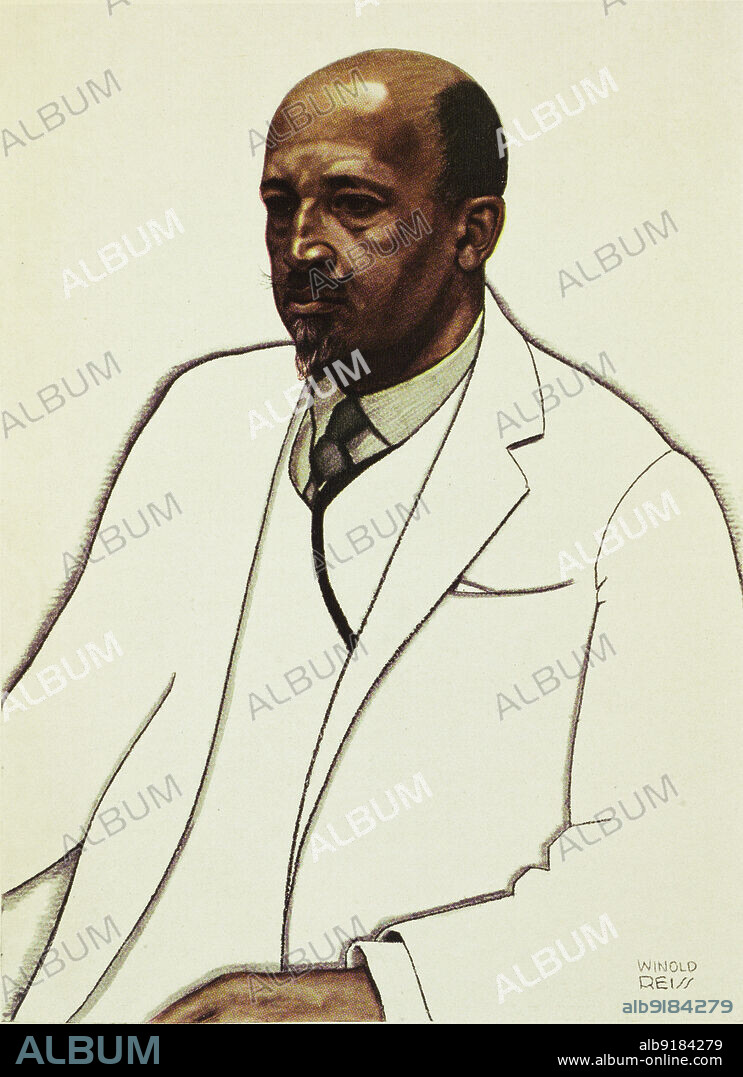 WINOLD REISS. W.E. Burghardt Du Bois, 1925.