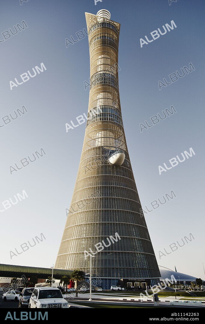 The Aspire Tower (Torch Hotel), currently the tallest structure in Doha, Doha, Qatar, Middle East.