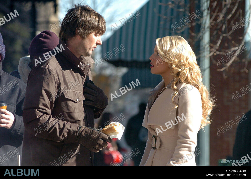 JESSICA SIMPSON and LUKE WILSON in BLONDE AMBITION, 2007, directed by SCOTT MARSHALL. Copyright MILLENNIUM FILMS.