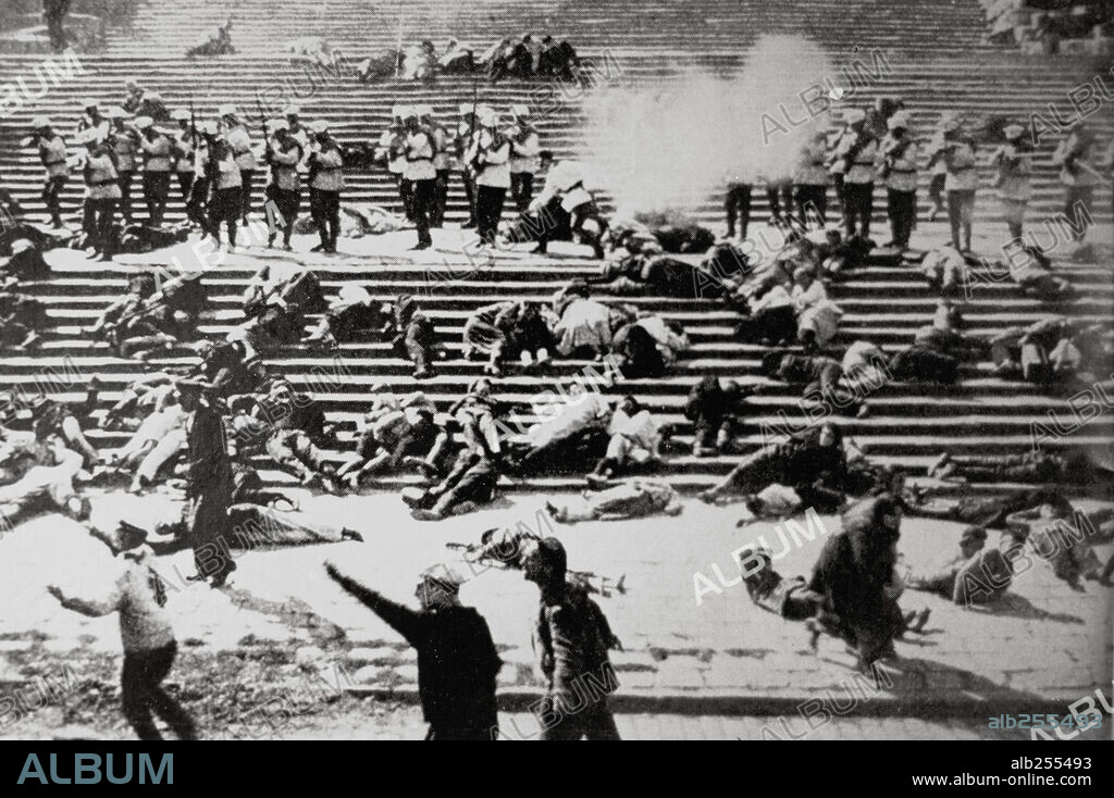 EL ACORAZADO POTEMKIN, 1925 (BRONENOSETS POTYOMKIN), dirigida por SERGEI M. EISENSTEIN. Copyright GOSKINO.
