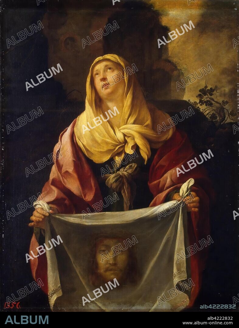 JACQUES BLANCHARD. 'St Veronica'. France, Circa 1633/1634. Dimensions: 127x98 cm.
