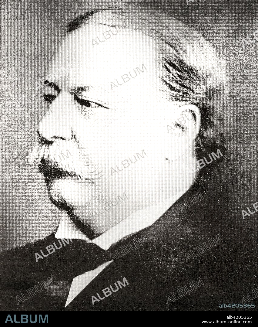 William Howard Taft, 1857 - 1930. 27th President of the United States of America.  From Hutchinson's History of the Nations, published 1915.