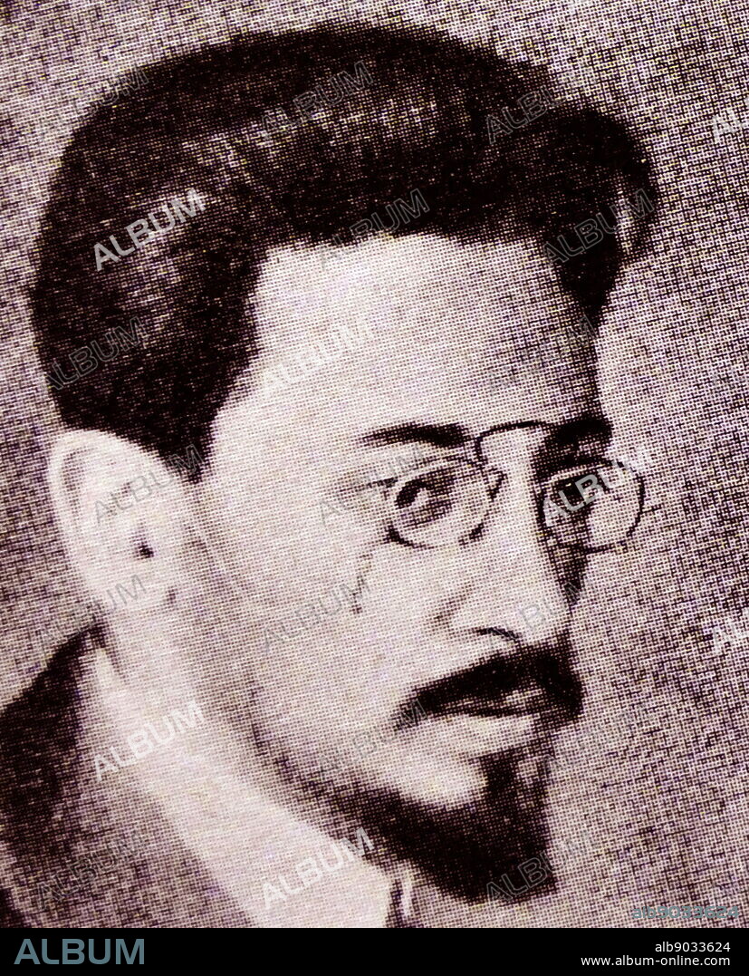 Yaakov Sverdlov (1885 - 1919); Bolshevik party administrator and chairman of the All-Russian Central Executive Committee. After the 1917 February Revolution Sverdlov returned to Petrograd from exile and was re-elected to the Central Committee of the Communist Party. He played an important role in planning the October Revolution. A number of sources claim that Sverdlov played a major role in the execution of Tsar Nicholas II and his family on 17 July 1918. He is buried in the Kremlin Wall Necropolis, in Moscow.