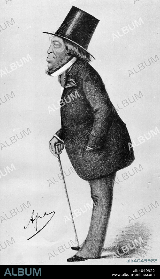 Baron Mayer Amschel de Rothschild (1773-1855), German banker.
