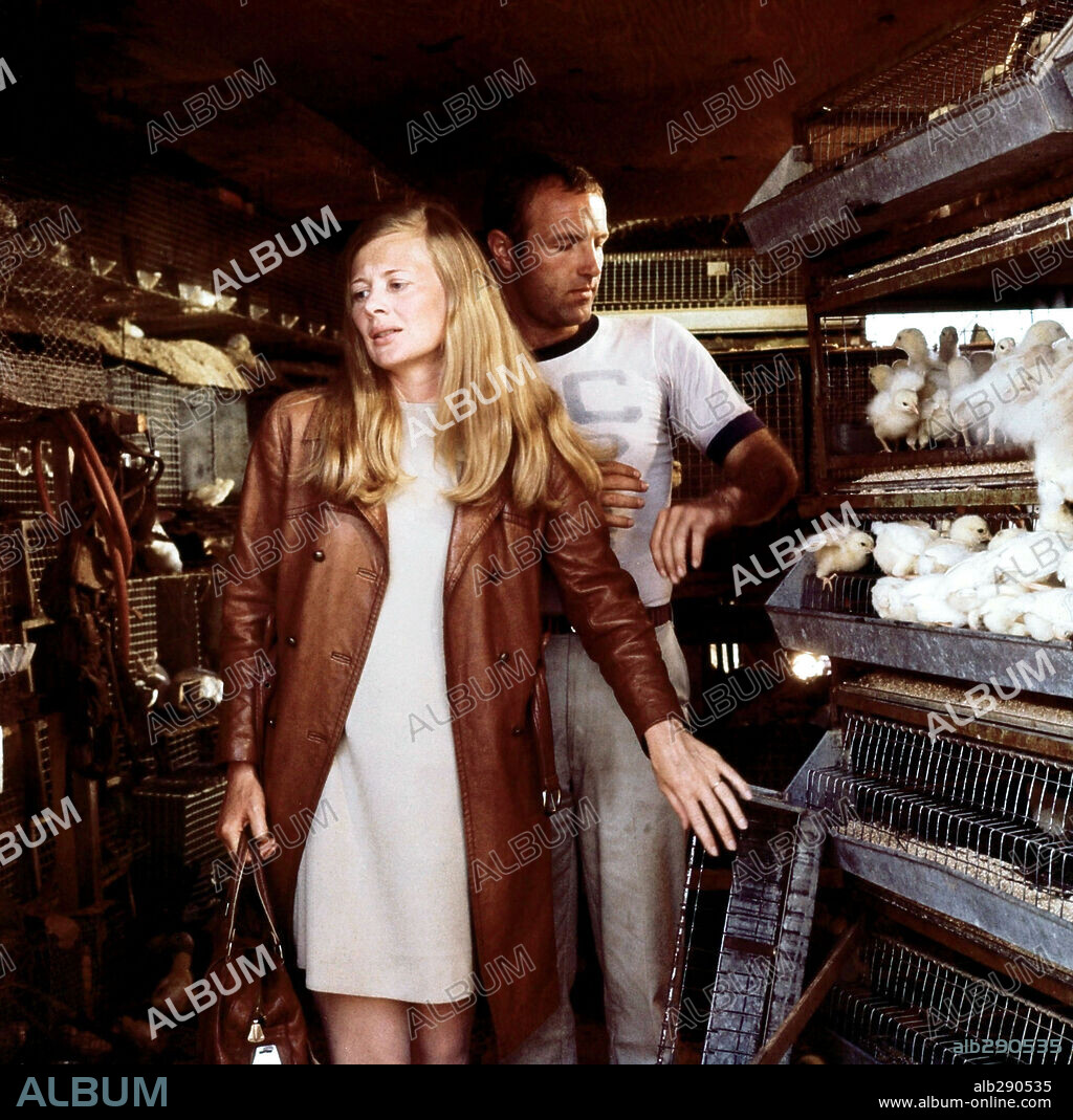 JAMES CAAN y SHIRLEY KNIGHT en LLUEVE SOBRE MI CORAZÓN, 1969 (THE RAIN PEOPLE), dirigida por FRANCIS FORD COPPOLA. Copyright WARNER BROTHERS.