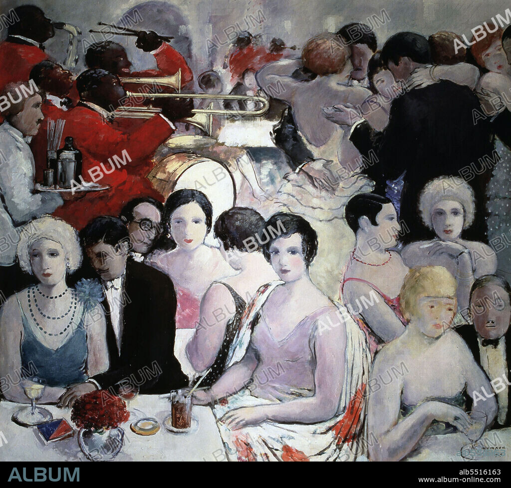 MOMPOU , JOSEP. PINTOR ESPAÑOL . BARCELONA 1888 - 1968. " CABARET EXCELSIOR EN 1929 ", OLEO. COLECCION AUTOR. ATENCION: AUTOR CONTEMPORANEO SUJETO A COPYRIGHT ©. EL CLIENTE FINAL ES RESPONSABLE DE LA GESTION DE LOS DERECHOS DE AUTOR CON LAS SOCIEDADES EXISTENTES DE GESTION DE DERECHOS O DIRECTAMENTE CON LOS ORGANISMOS TITULARES DE LOS MISMOS.