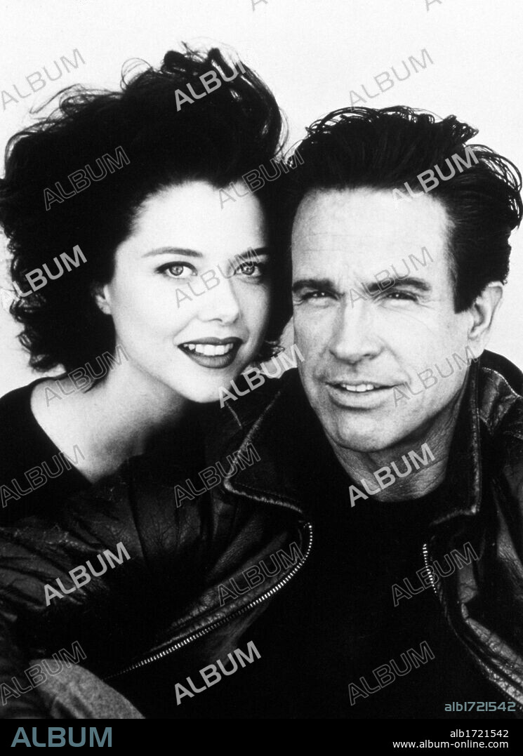 ANNETTE BENING y WARREN BEATTY en BUGSY, 1991, dirigida por BARRY LEVINSON. Copyright TRISTAR PICTURES.