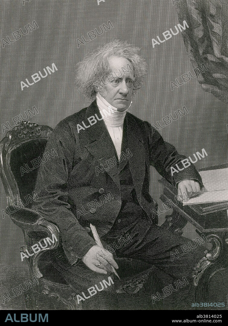 John Frederick William Herschel (1792-1871), English mathematician, astronomer, chemist, and experimental photographer/inventor.