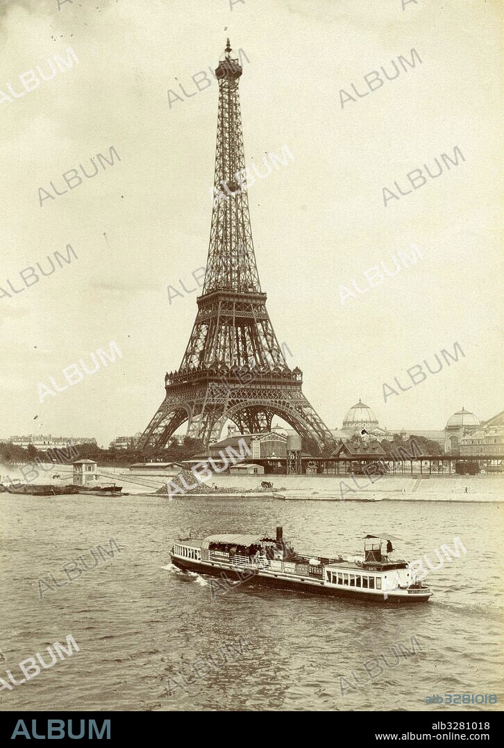 Eiffel Tower, Paris, France, X, 1889 - 1910. - Album alb3281018
