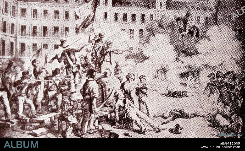 Alzamiento de Madrid. On the 2 and 3 May 1808 the Dos de Mayo or Second of May Uprising of 1808 took place in Madrid, Spain. It was a rebellion by civilians alongside some military against the occupation of the city by French troops, provoking a heavy-hand repression by the French Imperial forces.