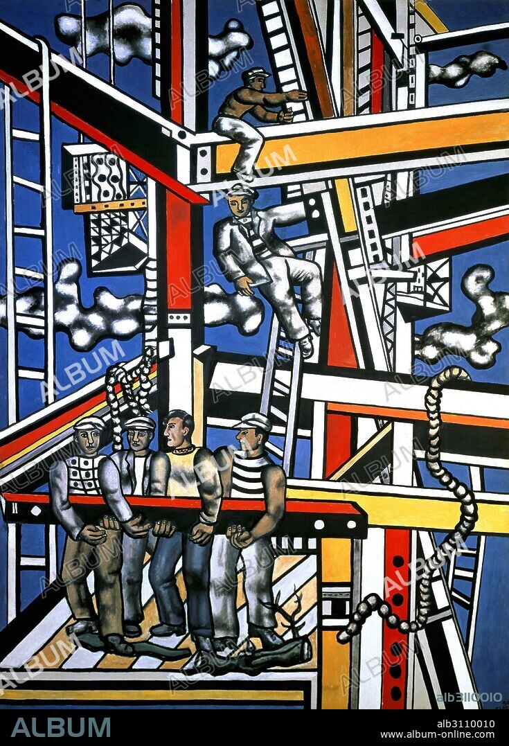 FERNAND LÉGER. Los constructores.
