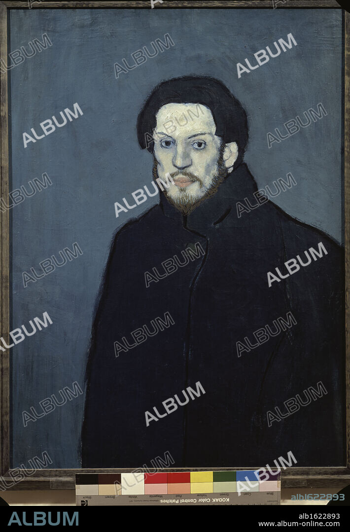 Self Portrait by Pablo Picasso, 1901, 1881-1973, France, Paris, Musee Picasso.