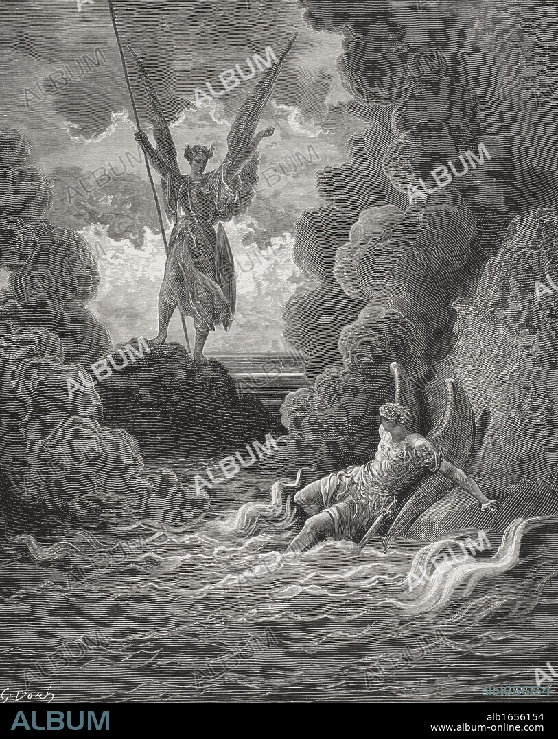 Dore's Illustrations for Paradise Lost by Doré, Gustave