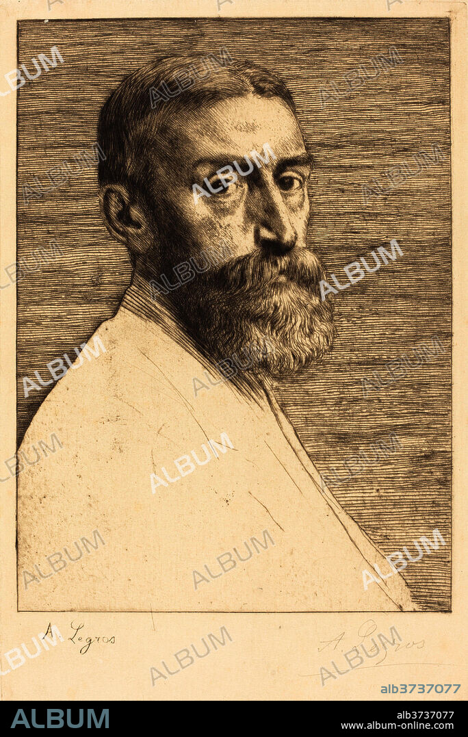 ALPHONSE LEGROS. Sir E.J. Poynter, P.R.A. Medium: etching and drypoint?.