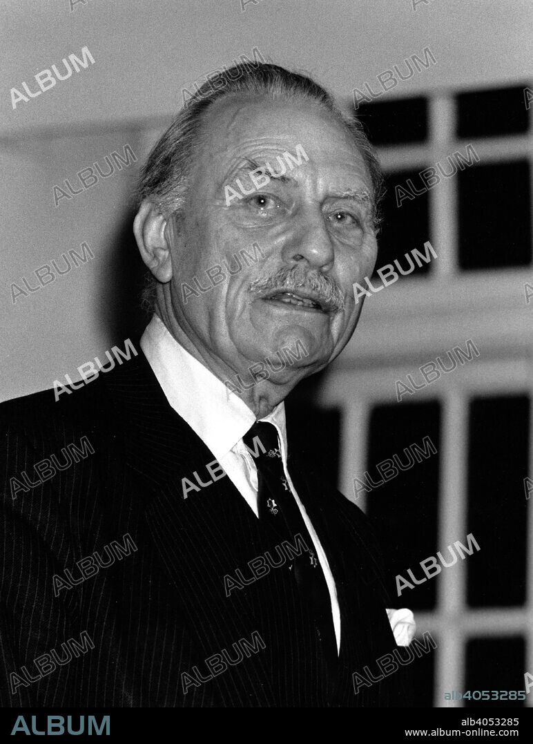 Enoch Powell (1912-1998), British politician, 1990.