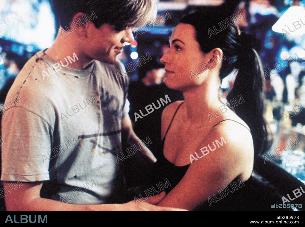 MATT DAMON y MINNIE DRIVER en EL INDOMABLE WILL HUNTING, 1997 (GOOD WILL HUNTING), dirigida por GUS VAN SANT. Copyright MIRAMAX.