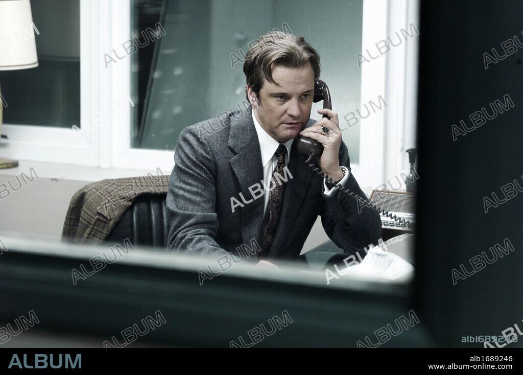 COLIN FIRTH in TINKER, TAILOR, SOLDIER, SPY, 2011, directed by TOMAS ALFREDSON. Copyright STUDIO CANAL.