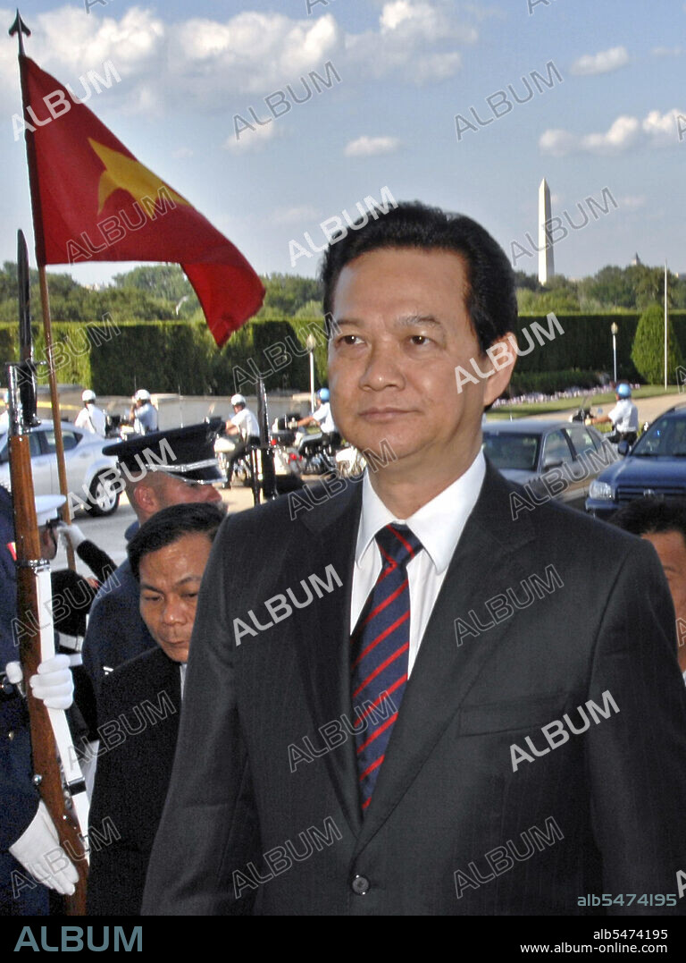 Nguy?n T?n Dung (born November 17, 1949 in Ca Mau province, southern Vietnam) is the Prime Minister of Vietnam. He was confirmed by the National Assembly on June 27, 2006, having been nominated by his predecessor, Phan Van Khai, who retired from office. Since a party congress in January 2011, Dung has been ranked fourth in the hierarchy of the Communist Party of Vietnam, under the Party General secretary, President and the Minister of Defense.