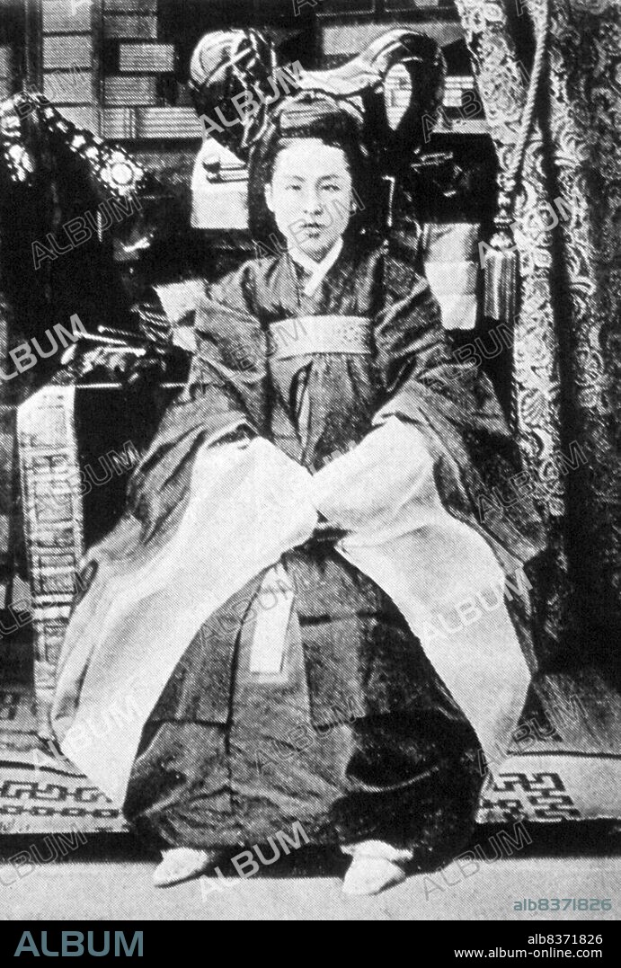 The government of Meiji Japan considered Queen Min an obstacle to its overseas expansion. Efforts to remove her from the political arena, orchestrated through failed rebellions prompted by the father of King Gojong, the Heungseon Daewongun (an influential regent working with the Japanese), influenced her to take a harsher stand against Japanese influence.<br/><br/>. After Japan's victory in the First Sino-Japanese War, Queen Min advocated stronger ties between Korea and Russia in an attempt to block Japanese influence in Korea, which was represented by the Daewongun.<br/><br/>. In the early morning of 8 October 1895, the Hullyeondae Regiment, loyal to the Daewongun, accompanied by a group of Japanese assassains, attacked the Joseon Royal Palace, overpowering its Royal Guards. Upon entering the Queen's quarters, the assassins murdered Queen Min, burned her corpse in a pine forest, and then dispersed the ashes. She was 43 years old.