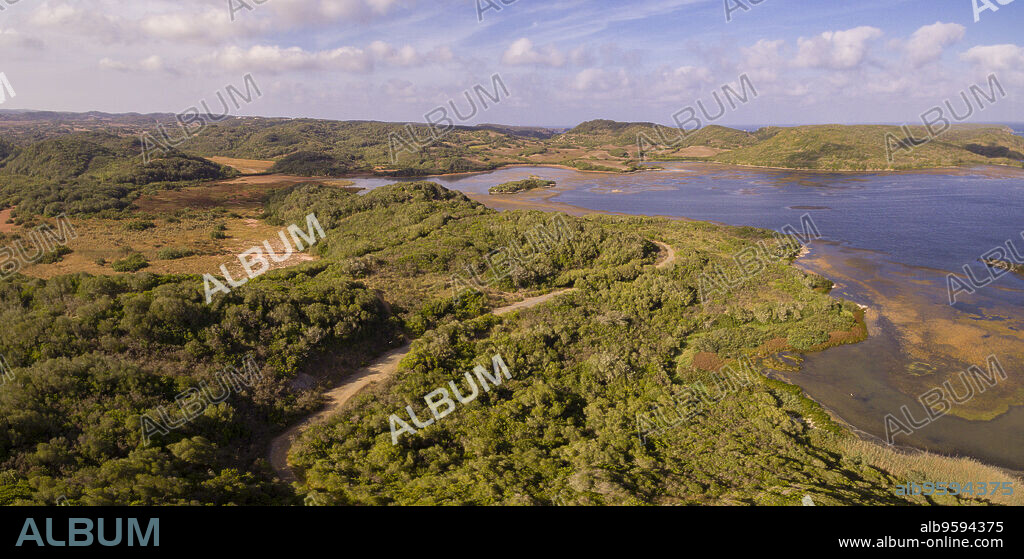 Parque natural de s'Albufera des Grau, Menorca, balearic islands, Spain.