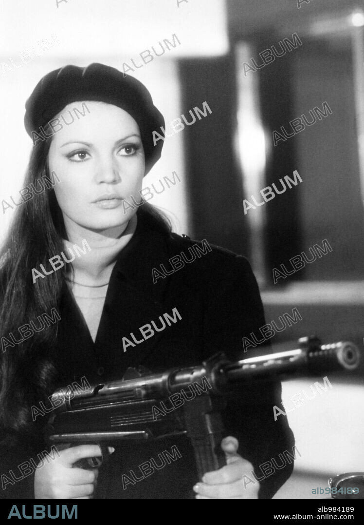 MARIA JOSE CANTUDO en SECUESTRO, 1976. Copyright AZOR FILMS.