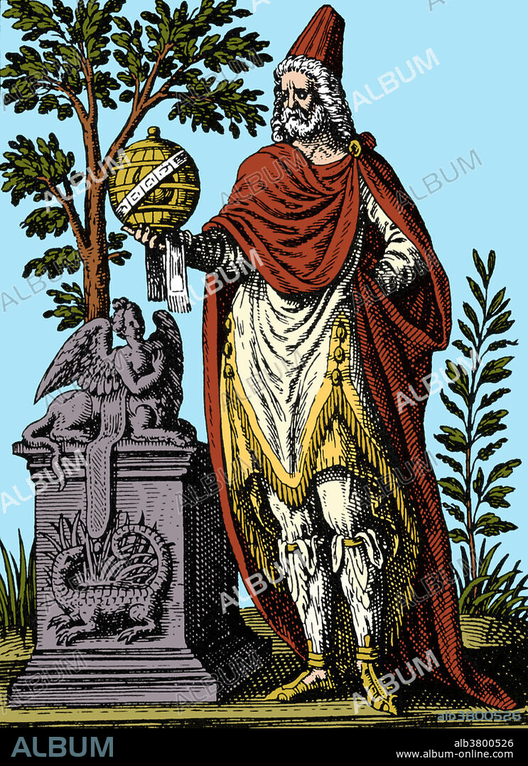 Apollonius of Tyana (15 - 100 AD) was a Greek Neopythagorean (school of Hellenistic philosophy which revived Pythagorean doctrines) philosopher from the town of Tyana in the Roman province of Cappadocia in Asia Minor. Little is known about him with certainty. Being a 1st century orator and philosopher around the time of Christ, he was compared with Jesus of Nazareth by Christians in the 4th century and by various popular writers in modern times. By far the most detailed source is the Life of Apollonius of Tyana, a lengthy, novelistic biography written by the sophist Philostratus. One of the essential sources Philostratus claimed to know are the diary of Damis, an acolyte and companion of Apollonius. Philostratus describes Apollonius as a wandering teacher of philosophy and miracle worker who was mainly active in Greece and Asia Minor but also travelled to Italy, Spain and North Africa and even to Mesopotamia, India, and Ethiopia. In particular, he.