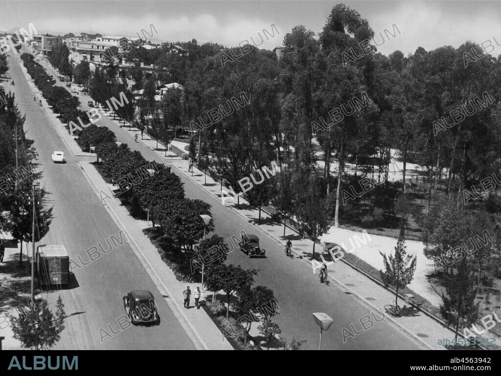 Africa, eritrea, asmara, corso roma, 1920-30.