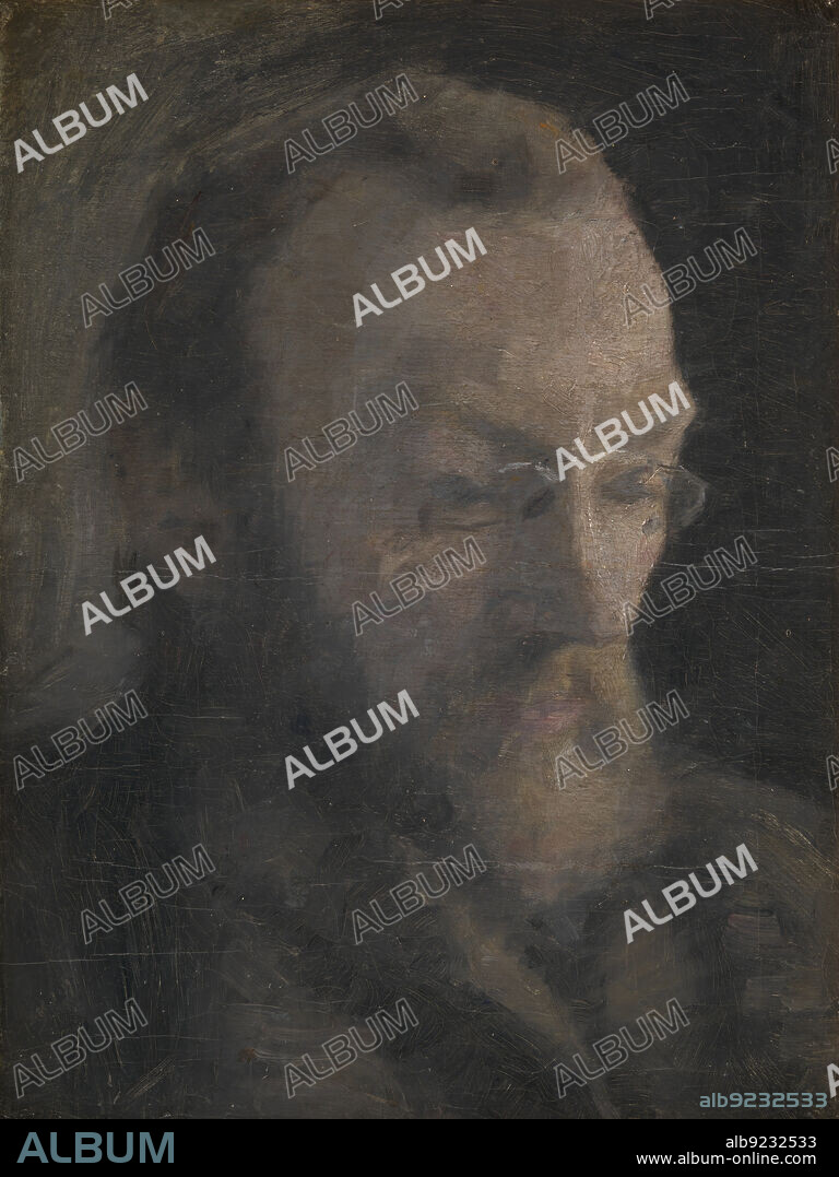 VILHELM HAMMERSHøI. The art historian Karl Madsen, later Director of Statens Museum for Kunst, 1890.