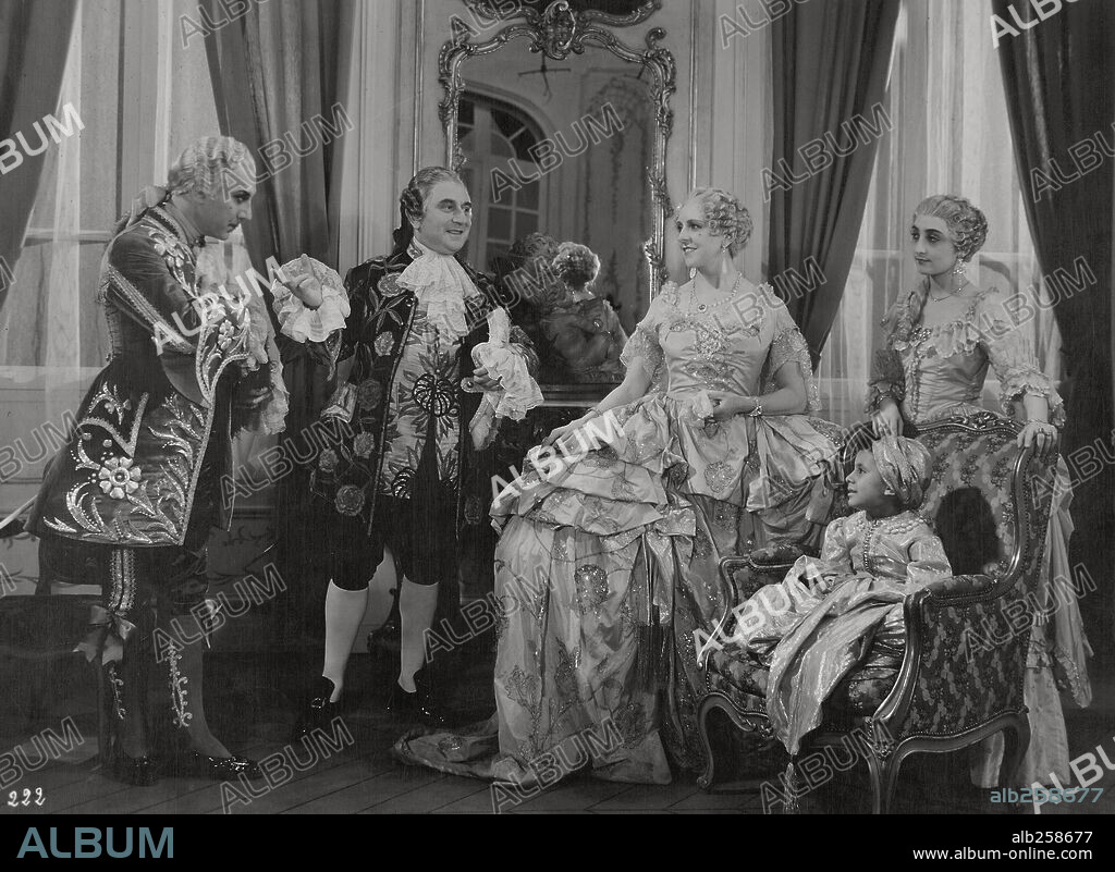 IVAN MOSJOUKINE and JENNY JUGO in CASANOVA, 1927, directed by ALEXANDRE VOLKOFF. Copyright CINE-ALLIANCE.