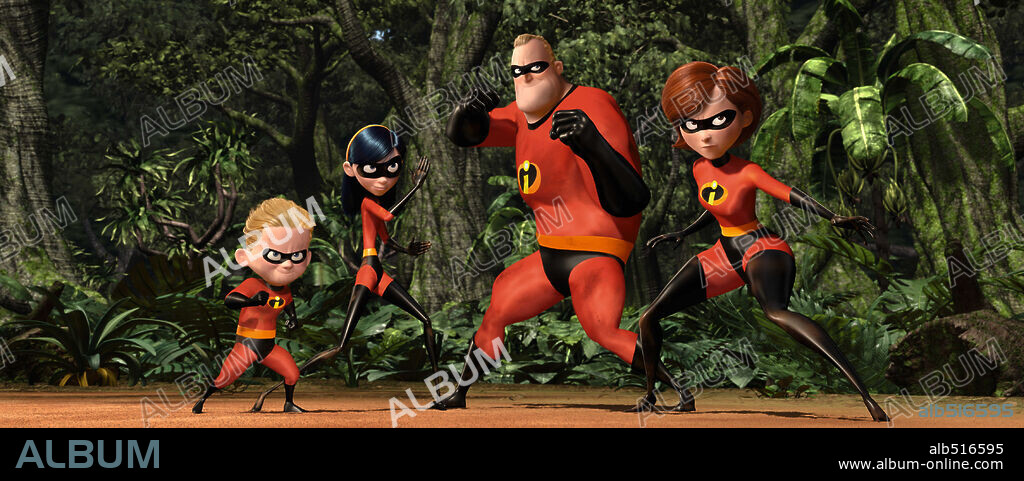 THE INCREDIBLES, 2004, directed by BRAD BIRD. Copyright PIXAR ANIMATION STUDIOS/WALT DISNEY PICTURES.