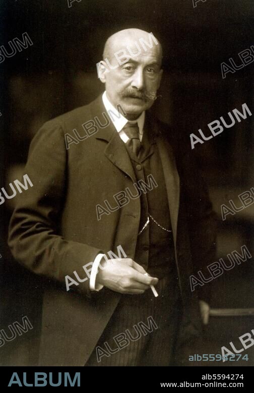 Liebermann, Max German painter, born 20.7.1847, Berlin (Germany) - died 0.2.1935 ibid. Portrait photograph, ca. 1904 (Jacob Hilsdorf). Bingen, Collection Franz Toth.