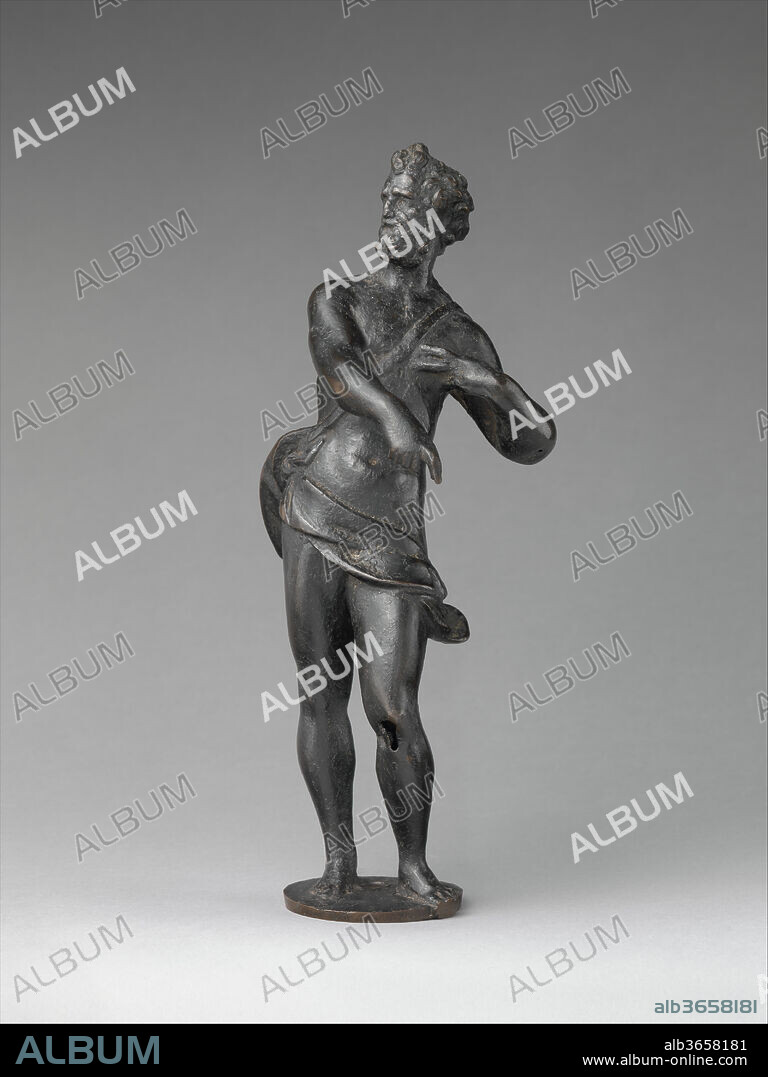 Vulcan. Artist: Style of Girolamo Campagna (Italian, Verona 1549-1625 Venice). Culture: Italian, Venice. Dimensions: Overall (confirmed): 10 3/4 × 4 1/4 × 4 3/8 in. (27.3 × 10.8 × 11.1 cm). Date: late 16th century.