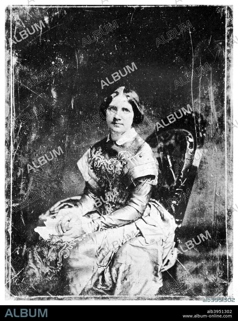 Jenny Lind, PT Barnum's 'Swedish Nightingale', c1850 (1955). Regarded as one of the finest soprano opera singers of the 19th century, Lind (1820-1887) was invited to the United States by Barnum in 1850. Between 1850 and 1852 she gave 93 concerts in the US, earning Barnum $500,000 and herself $250,000, most of which she donated to charity. A print from Mathew Brady Historian with a Camera by James D Horan, Bonanza Books, New York, 1955.