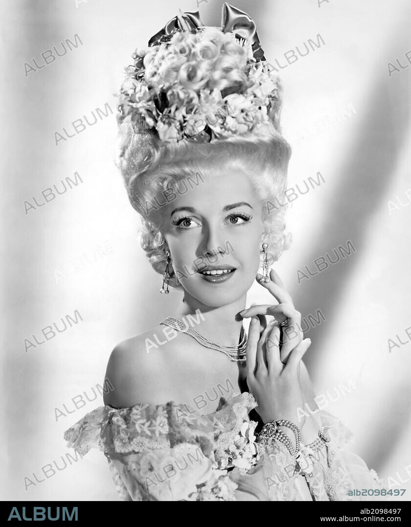 ANITA LOUISE in THE FIGHTING GUARDSMAN, 1945, directed by HENRY LEVIN. Copyright COLUMBIA PICTURES.