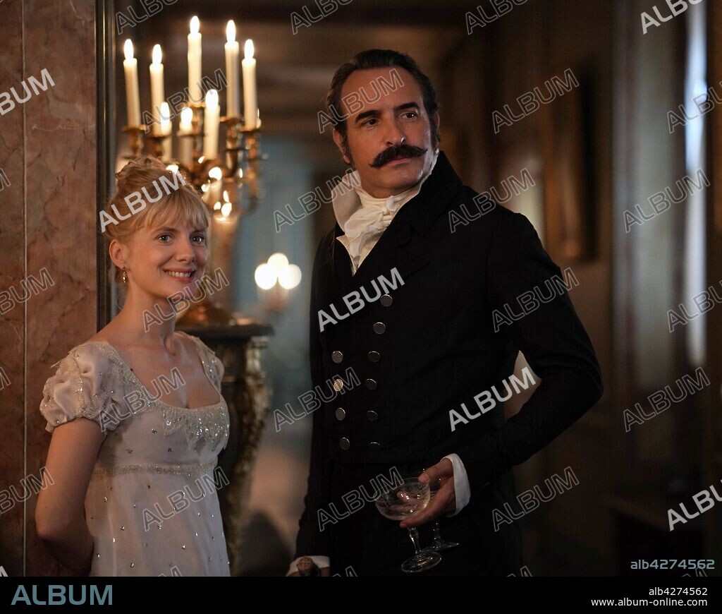 JEAN DUJARDIN and MELANIE LAURENT in RETURN OF THE HERO, 2018 (LE RETOUR DU HEROS), directed by LAURENT TIRARD. Copyright JD Prod / Les Films sur mesure.