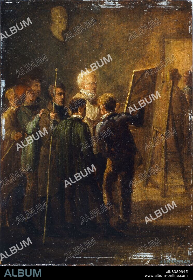 CHARLES RAYMOND CHABRILLAC. Workshop of the painter Guillaume Guillon-Lethiere (1760-1832), c1830.