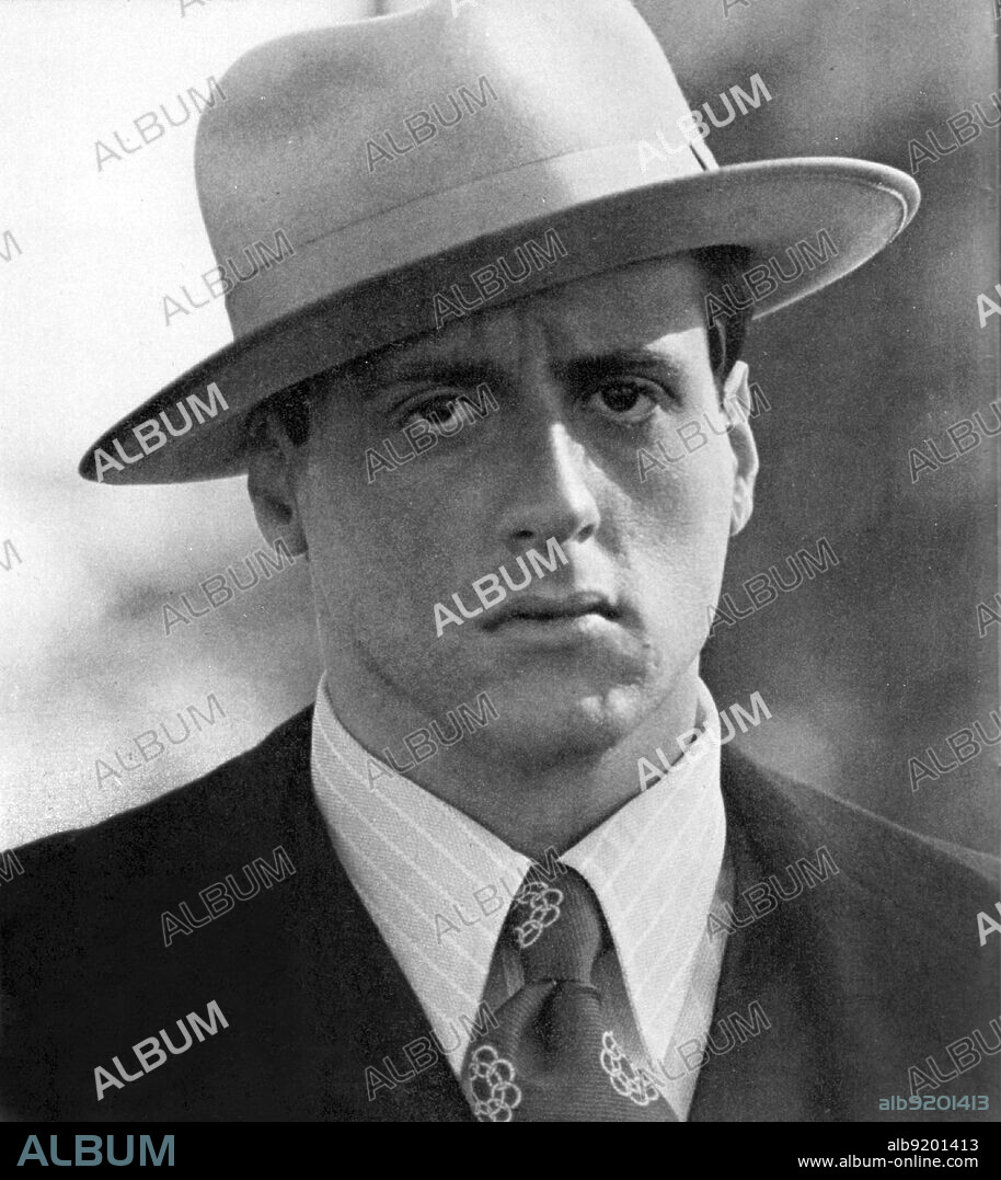 SYLVESTER STALLONE in CAPONE, 1975, directed by STEVE CARVER. Copyright ROGER CORMAN/20TH CENTURY FOX.