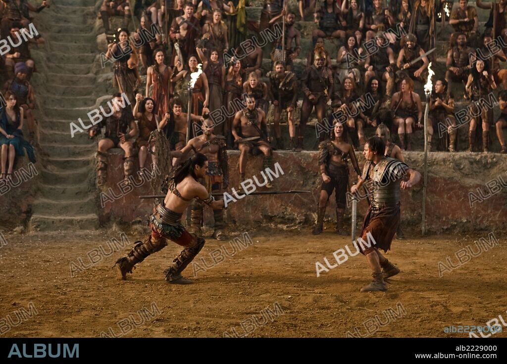 SPARTACUS: SANGRE Y ARENA, 2010 (SPARTACUS: BLOOD AND SAND). Copyright STARZ MEDIA.