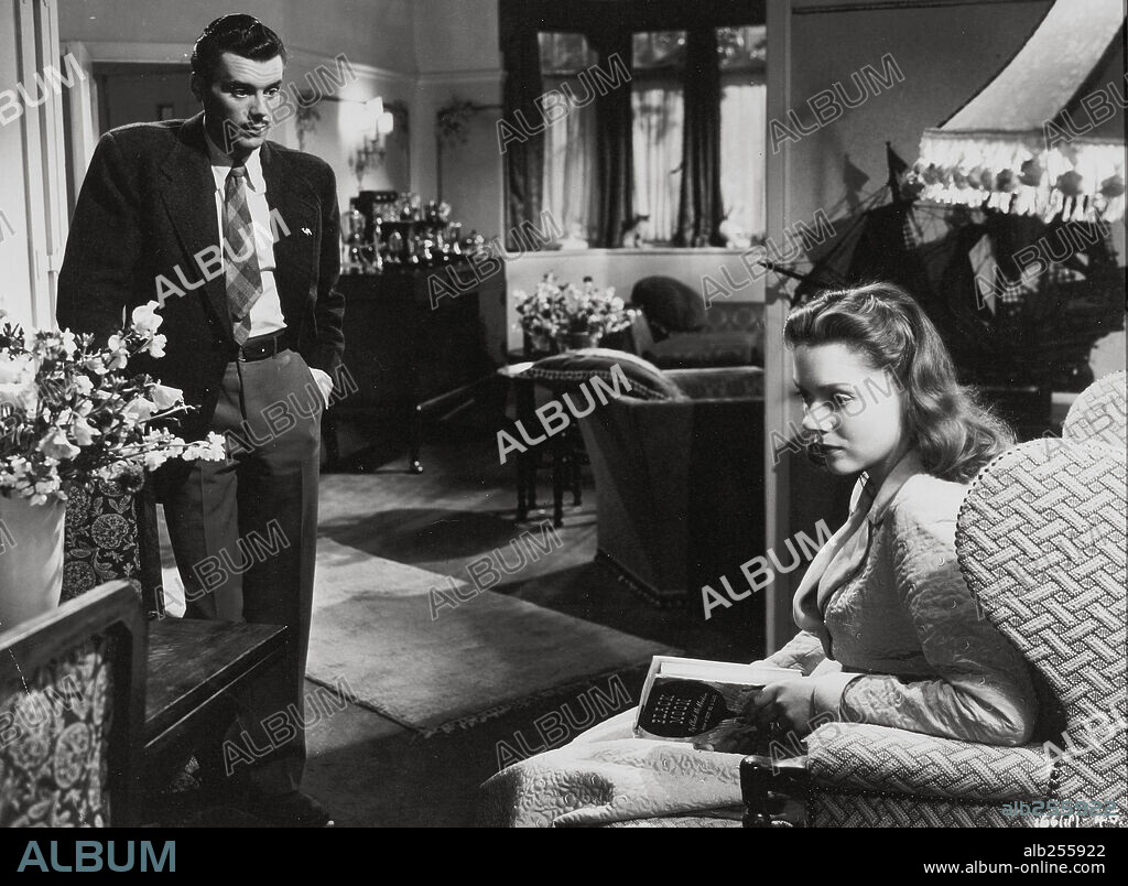 DIRK BOGARDE and RENEE ASHERSON in ONCE A JOLLY SWAGMAN, 1949. Copyright RANK.